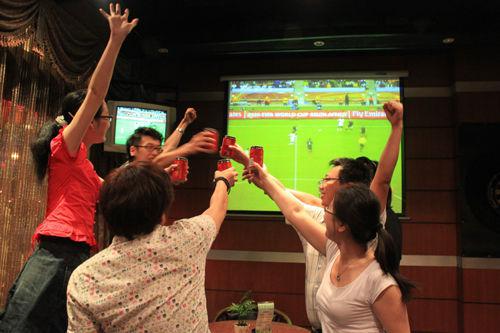 白癜风患者看世界杯